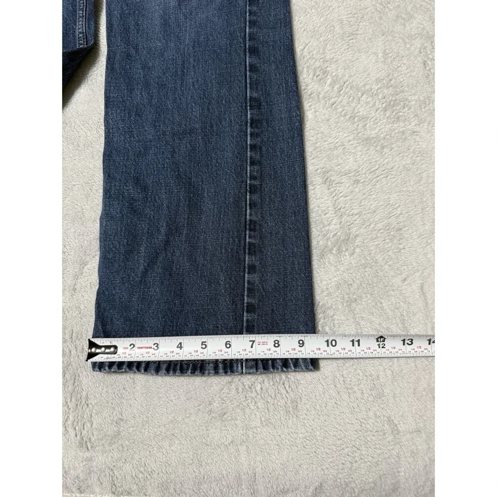 Levis 527 Jeans Mens 34x31 Blue Regular Bootcut‎ Mid Rise Medium Wash Denim